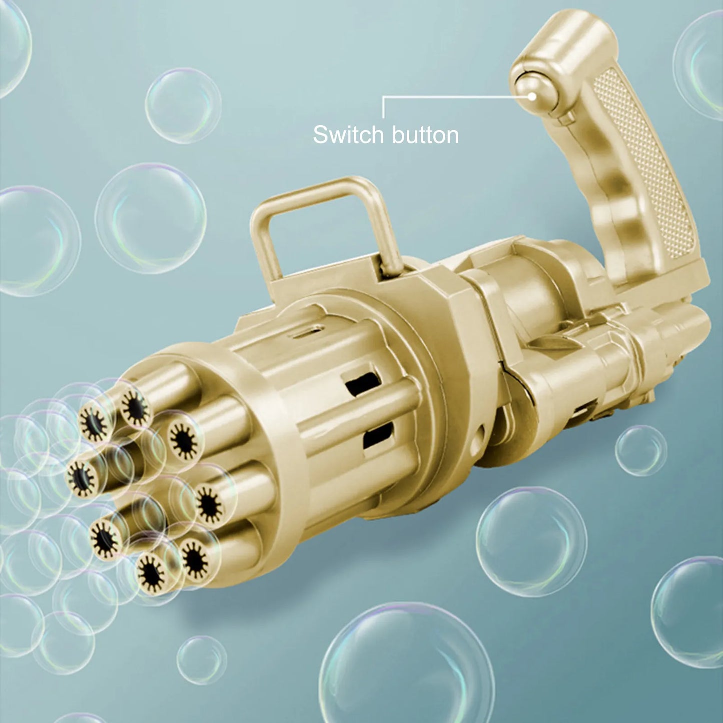 Plastic Bubble Gun Toy for Kids